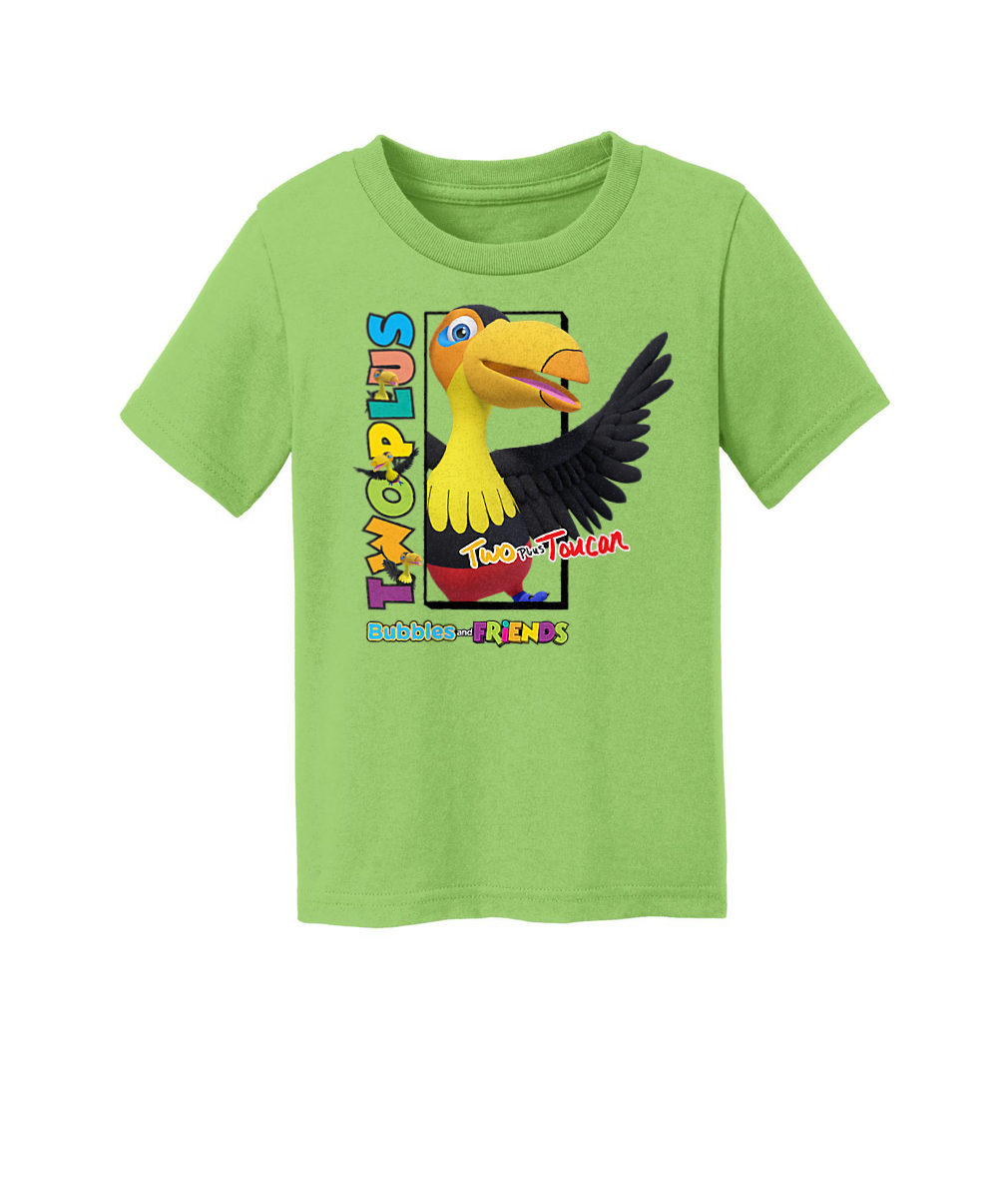 Bubbles and Frinds - Two Plus Toucan T-Shirt