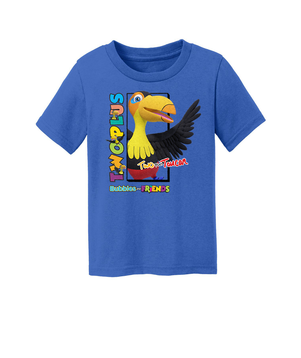 Bubbles and Friends - Two Plus Toucan T-Shirt