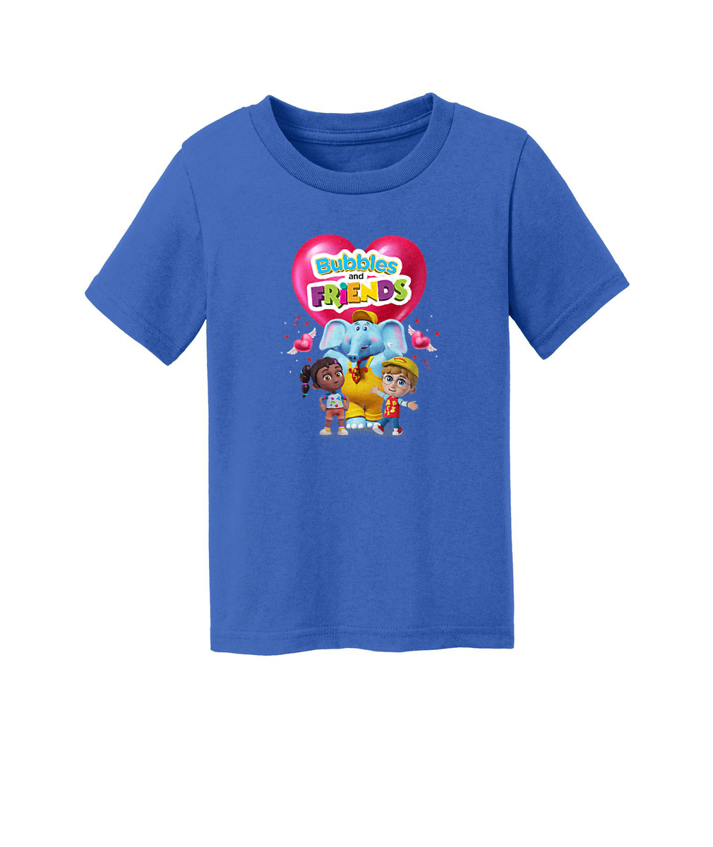 Bubbles and Friends Valentine Collection - Toddlers Team Valentine