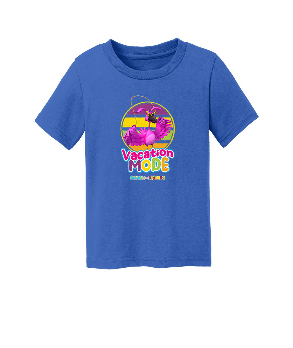 Bubbles and Friends - Summer Collection Vacation Flexi Toddler T-Shirt