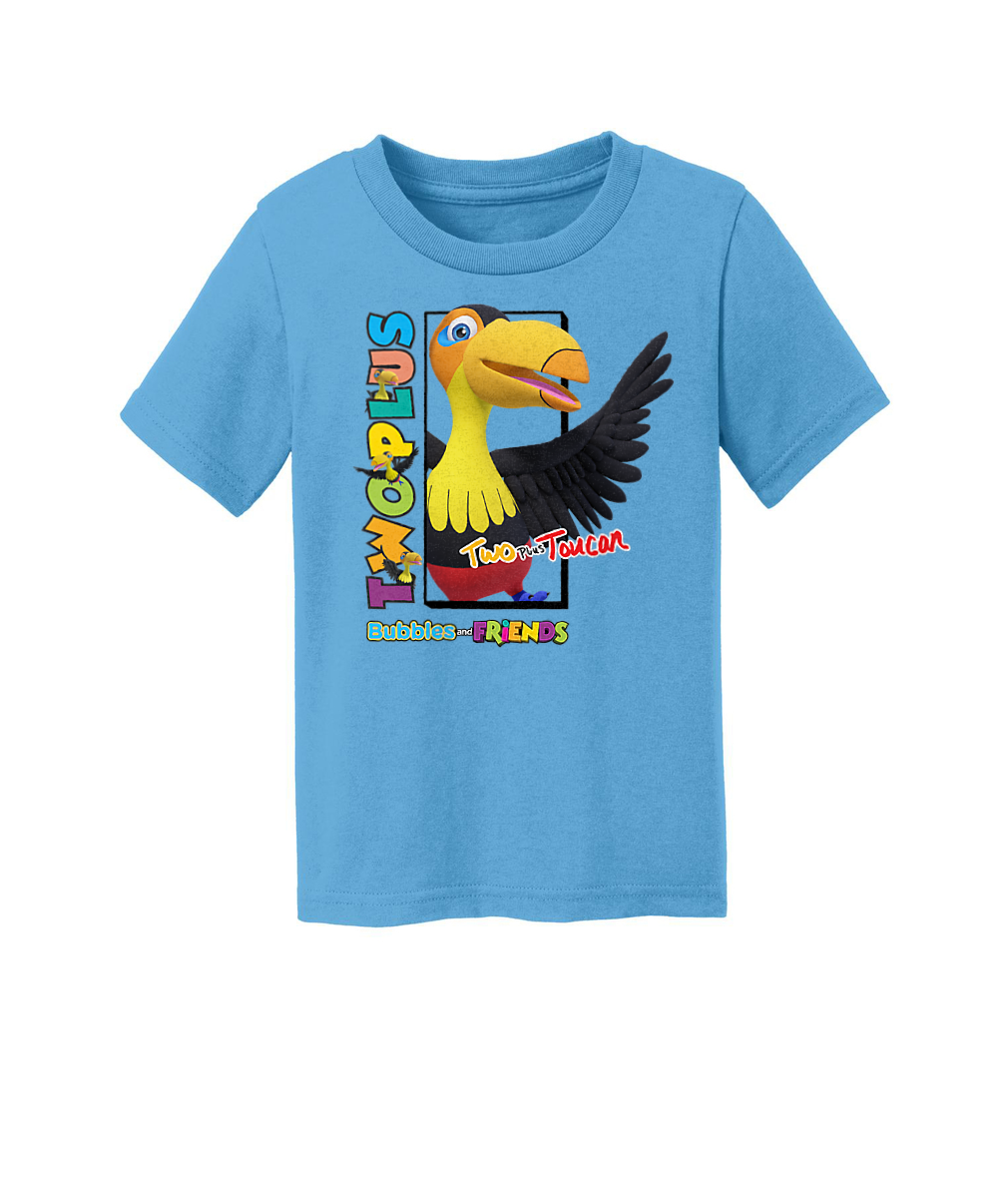 Bubbles and Frinds - Two Plus Toucan T-Shirt