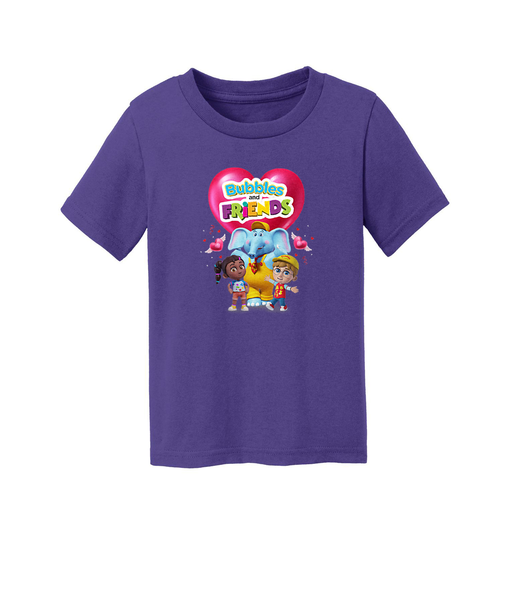 Bubbles and Friends Valentine Collection - Toddlers Team Valentine