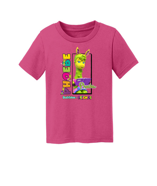 Bubbles and Friends - Phoebe Toddler T-Shirt