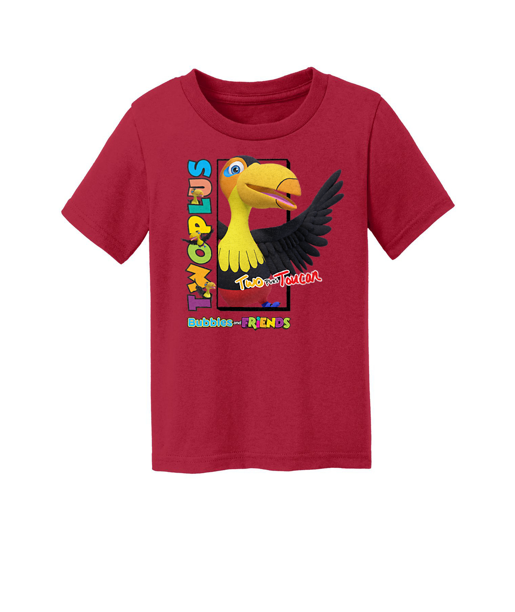 Bubbles and Friends - Two Plus Toucan T-Shirt