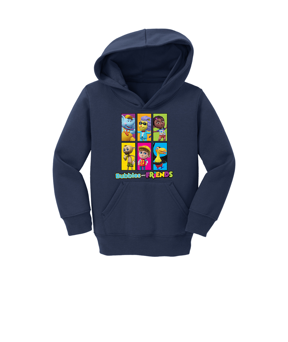 Bubbles and Friends - Team Toddler Hoodie