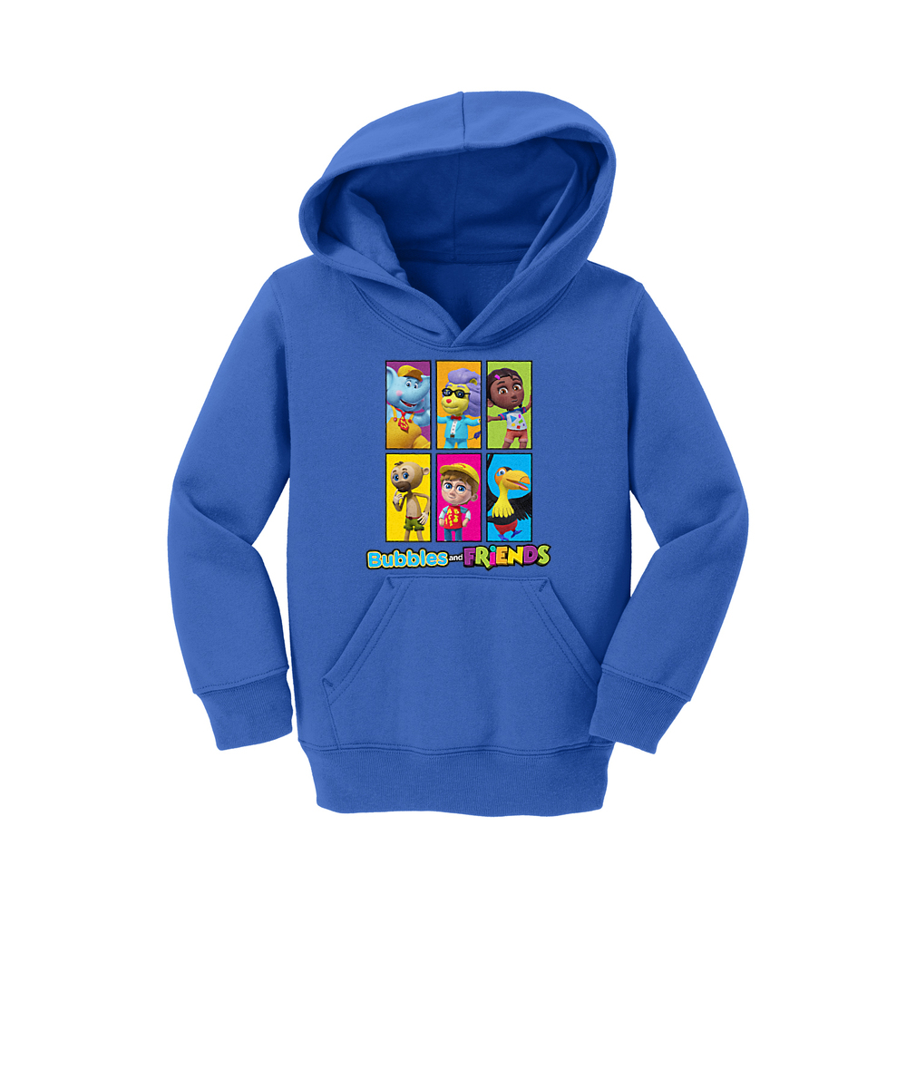 Bubbles and Friends - Team Toddler Hoodie