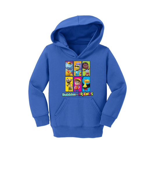 Bubbles and Friends - Team Toddler Hoodie