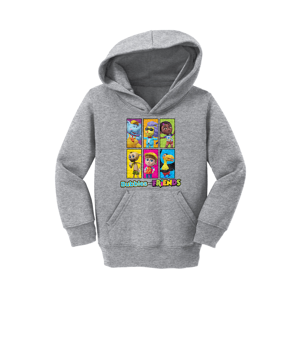 Bubbles and Friends - Team Toddler Hoodie