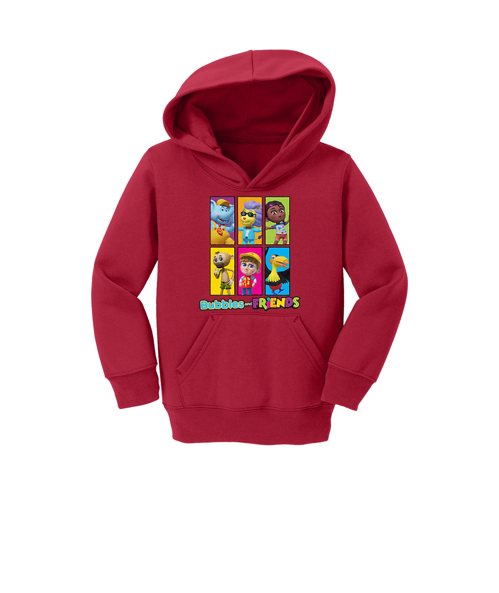 Bubbles and Friends - Team Toddler Hoodie