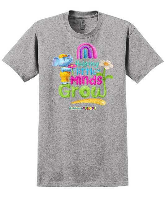 Bubbles and Friends - Teacher appreciation Helping Little Minds Adult T-Shirt