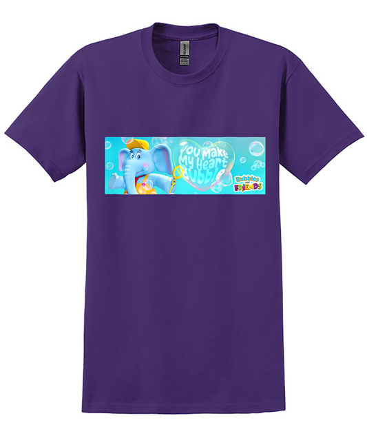 Bubbles and Friends Valentine Collection - Mens You make my heart Bubble