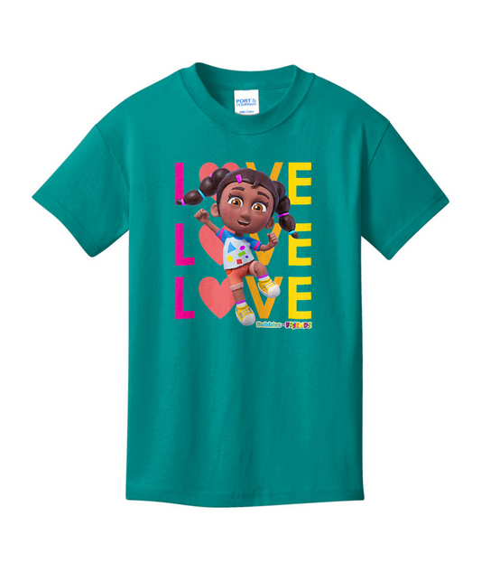 Bubbles and Friends Valentine Collection - Youth Izzi Love