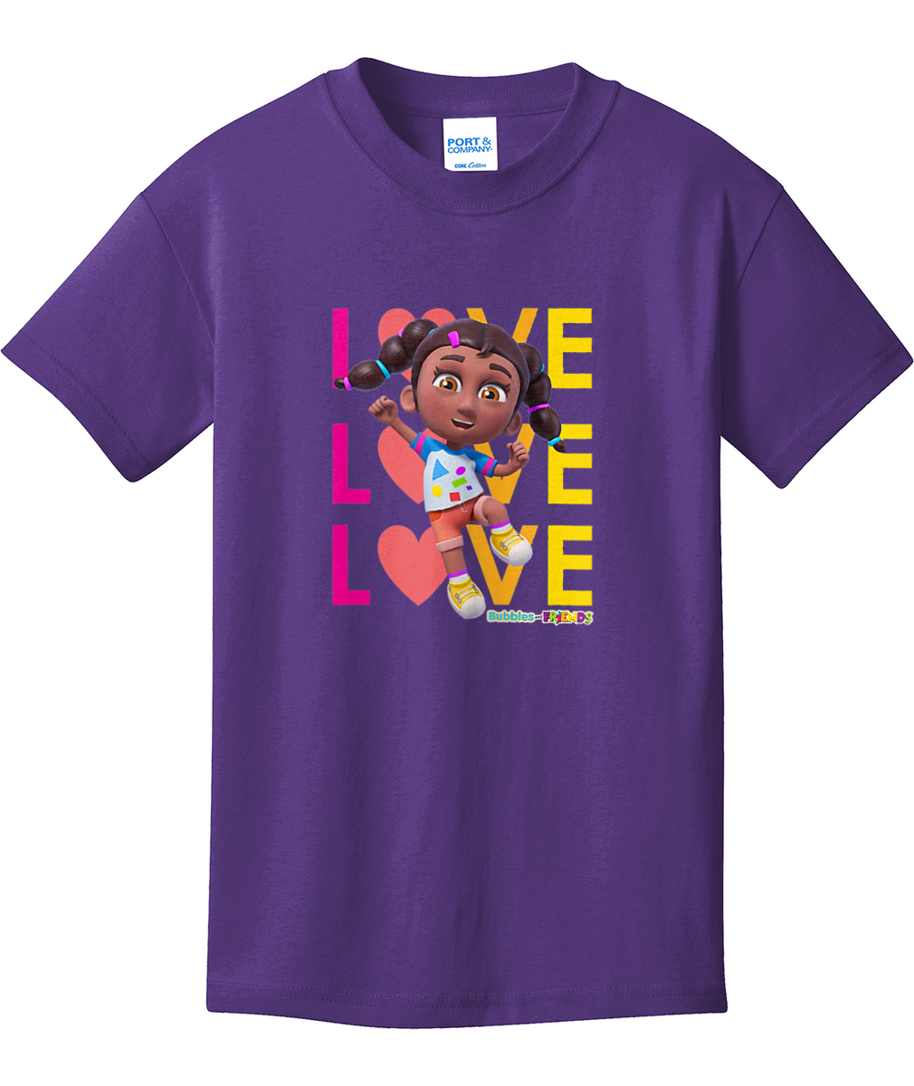 Bubbles and Friends Valentine Collection - Youth Izzi Love