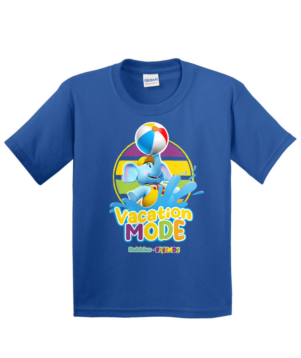 Bubbles and Friends - Summer Collection Vacation Bubbles Children T-Shirt