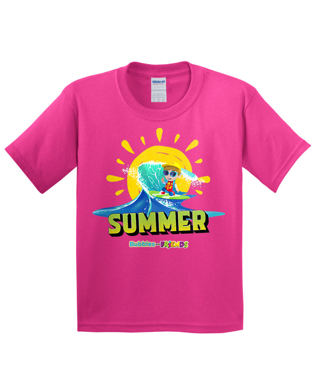 Bubbles and Friends - Summer Collection Braden Children T-Shirt