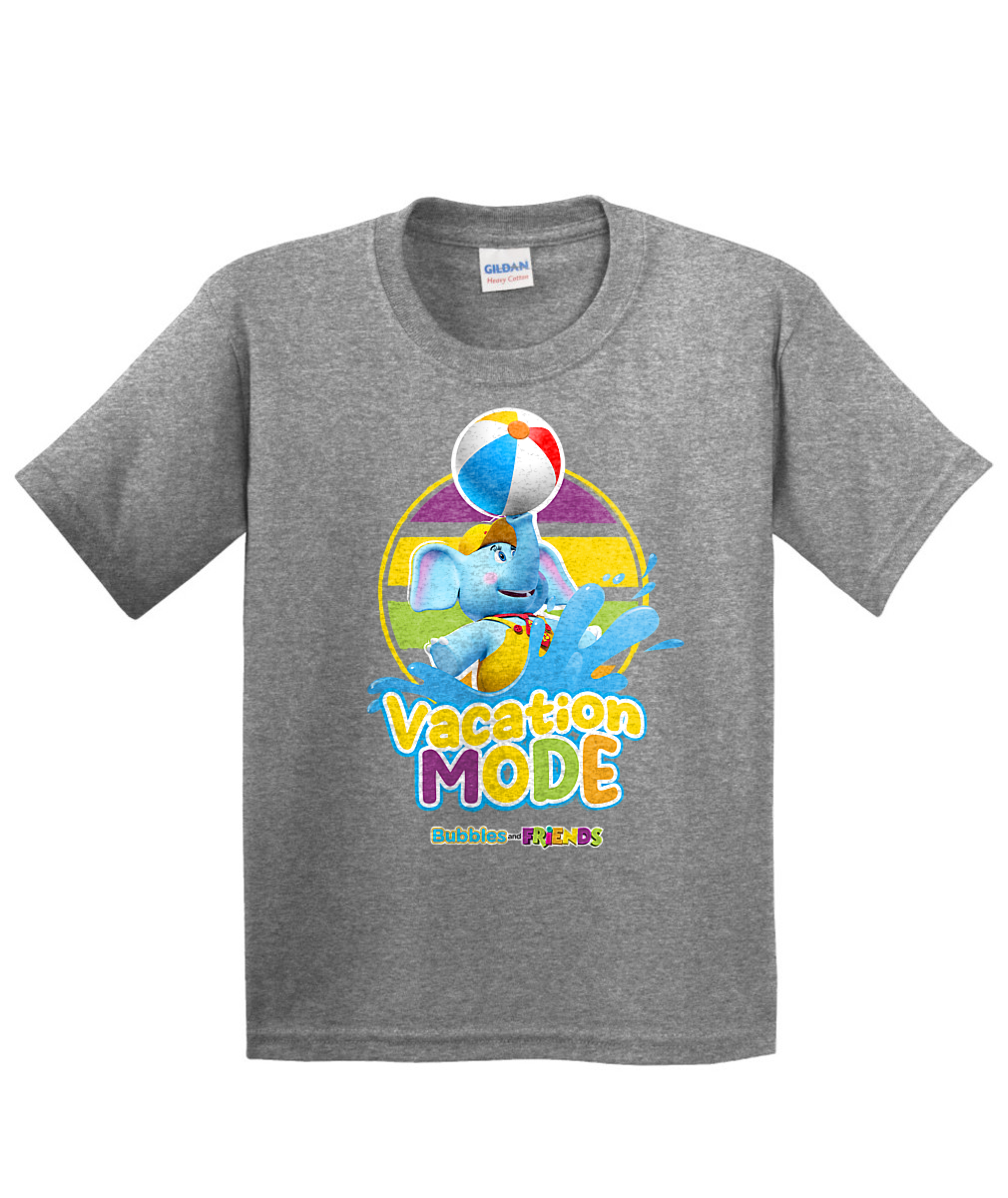 Bubbles and Friends - Summer Collection Vacation Bubbles Children T-Shirt