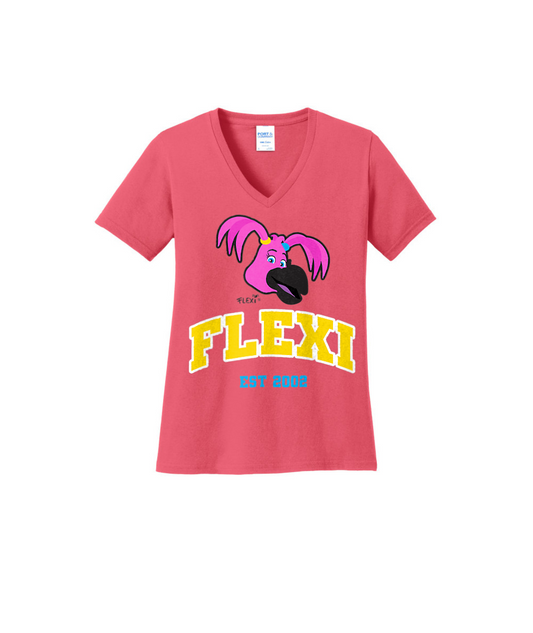 Bubbles and Friends - Flexi  Women V-Neck T-Shirt