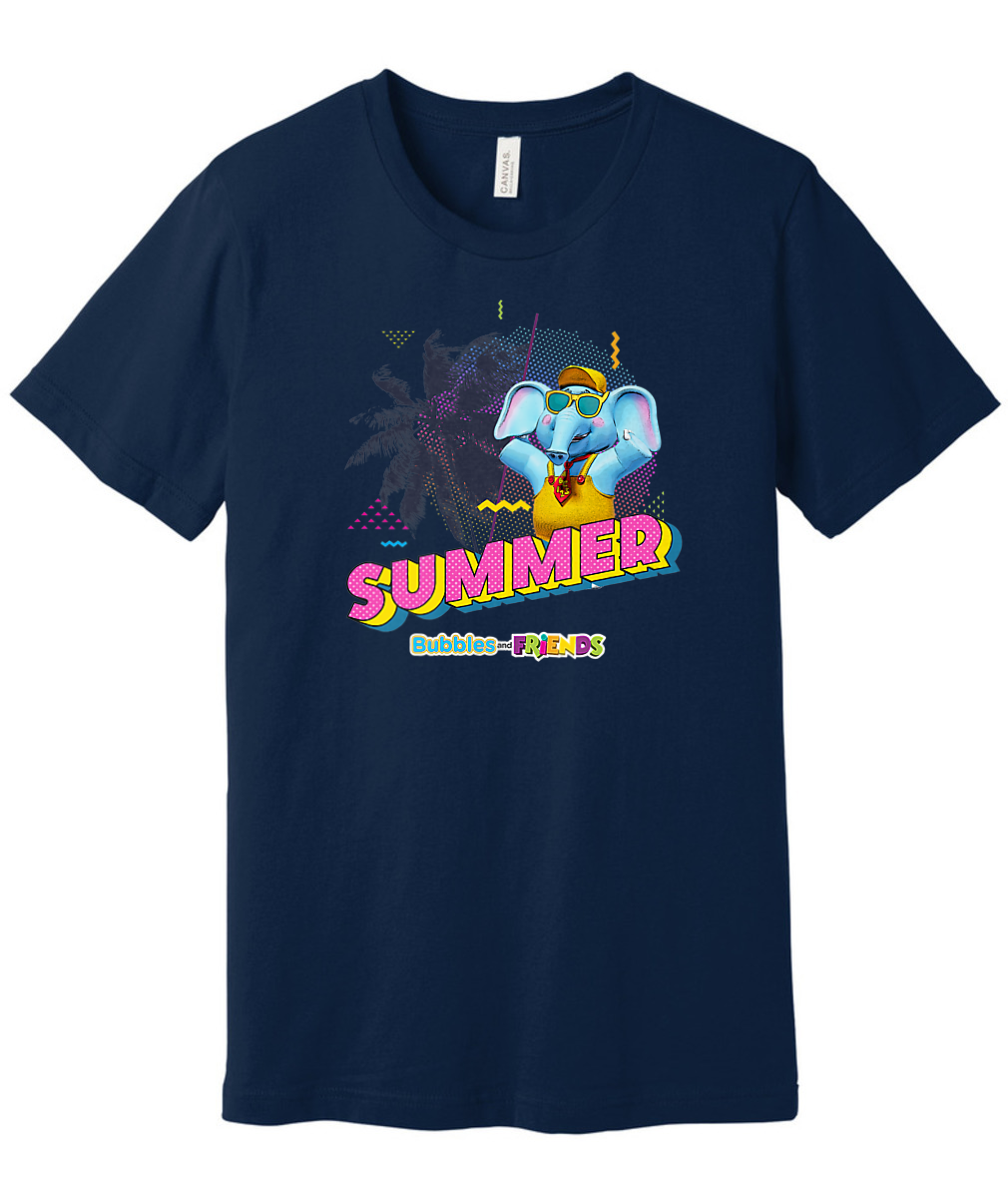 Bubbles and Friends - Summer Collection  Bubbles Adult T-Shirt