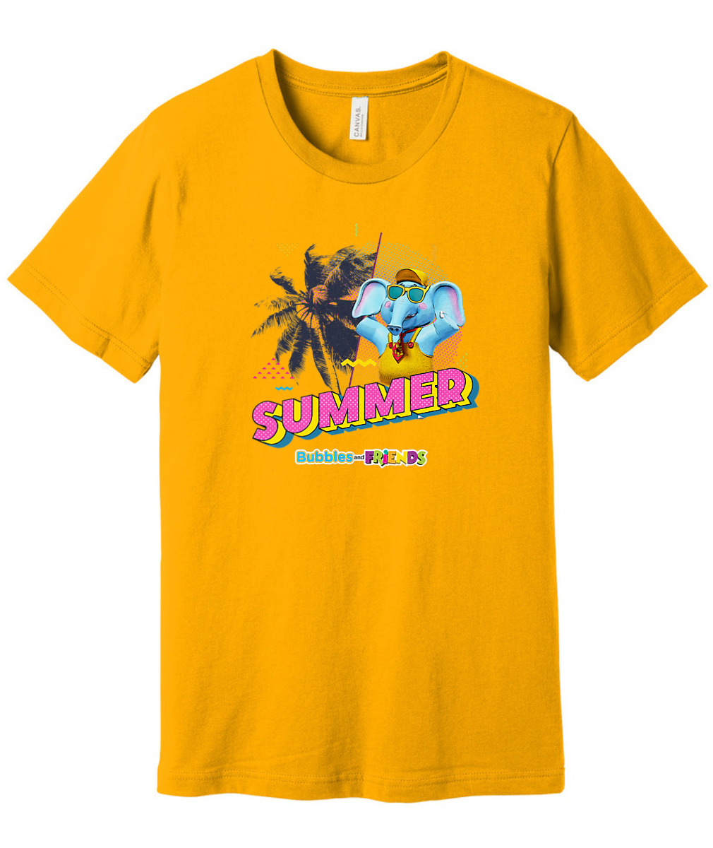 Bubbles and Friends - Summer Collection  Bubbles Adult T-Shirt (+Colors)