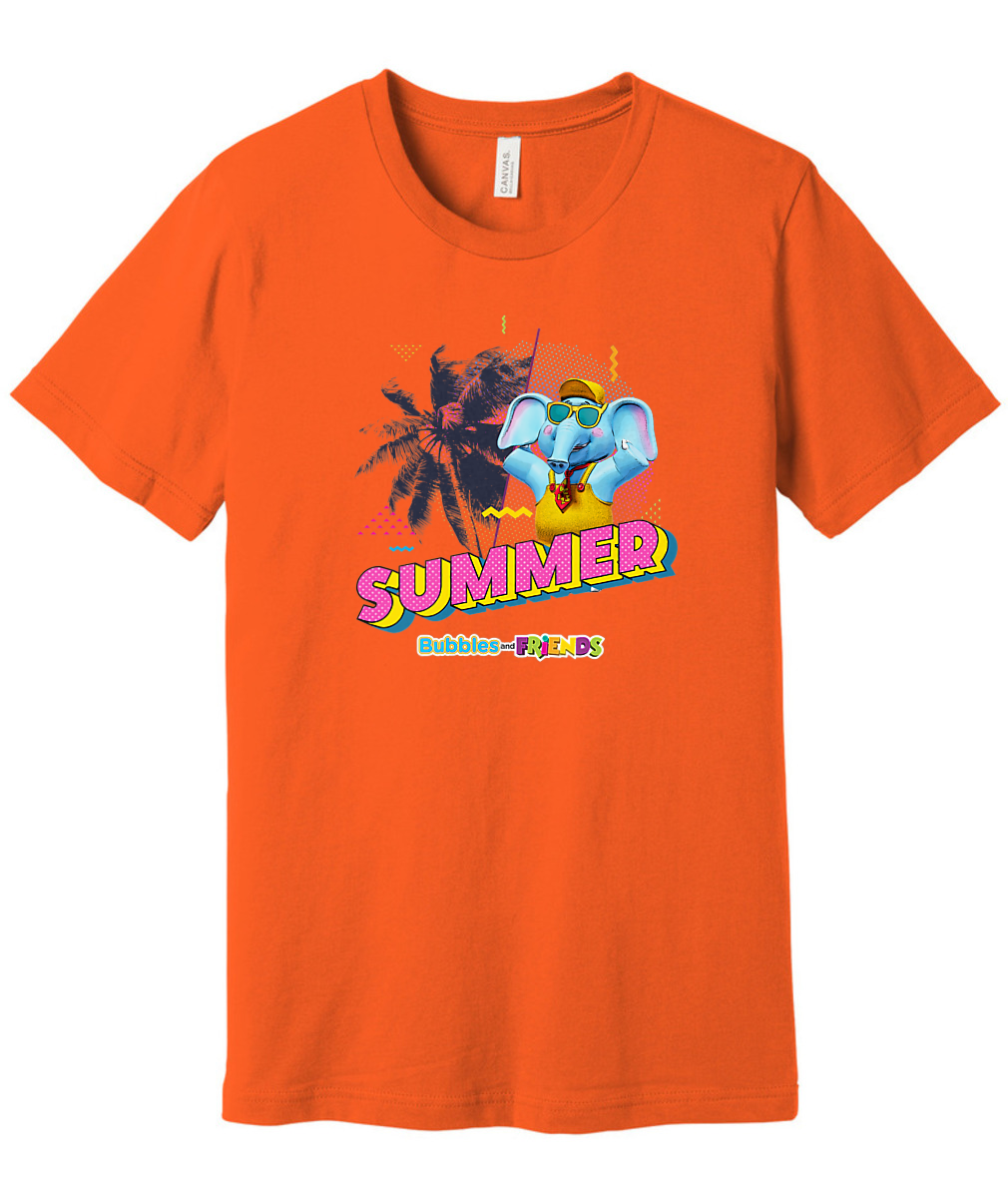 Bubbles and Friends - Summer Collection  Bubbles Adult T-Shirt (+Colors)