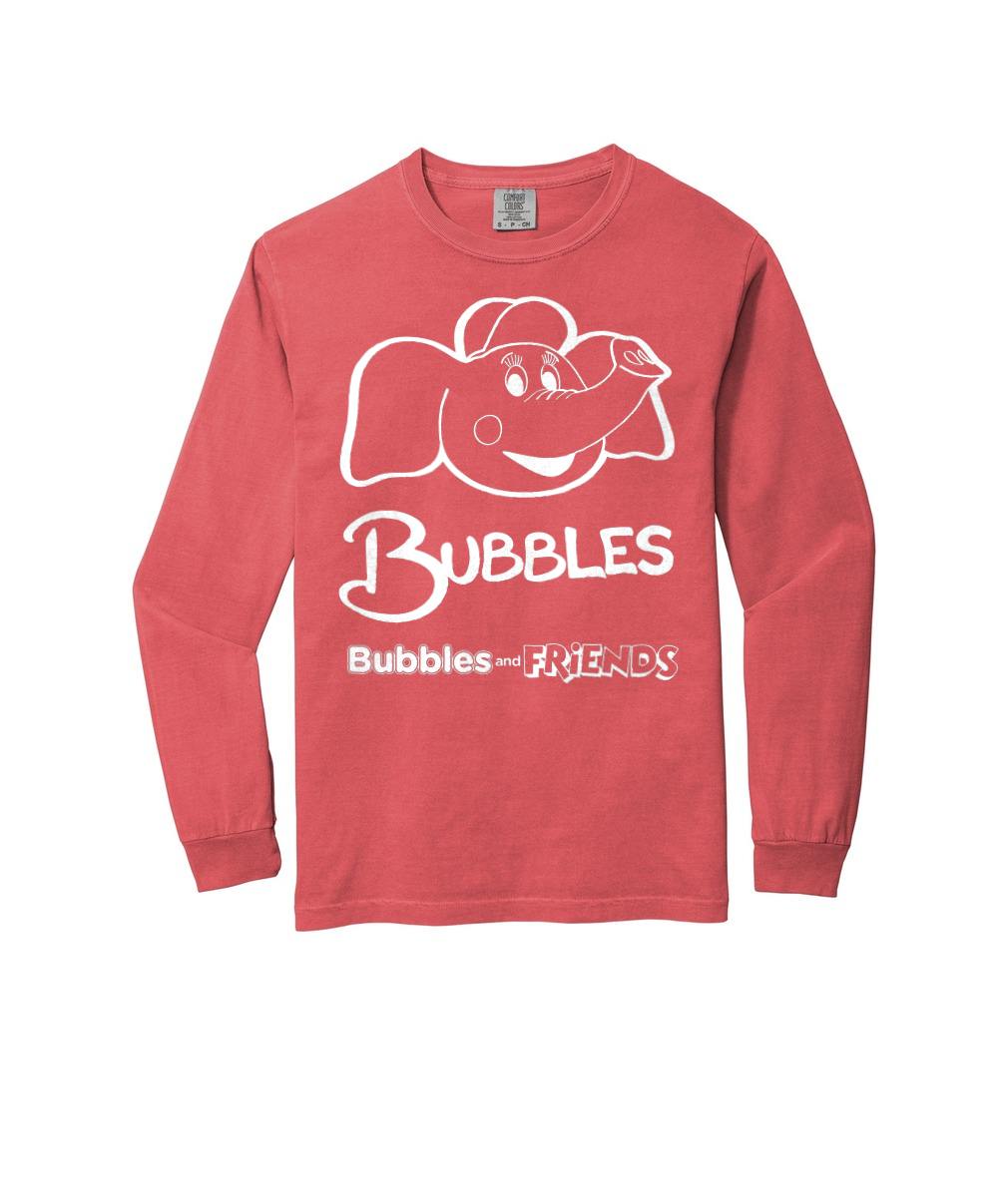 Bubbles and Friends Adult Bubbles Long-sleeve T-Shirt