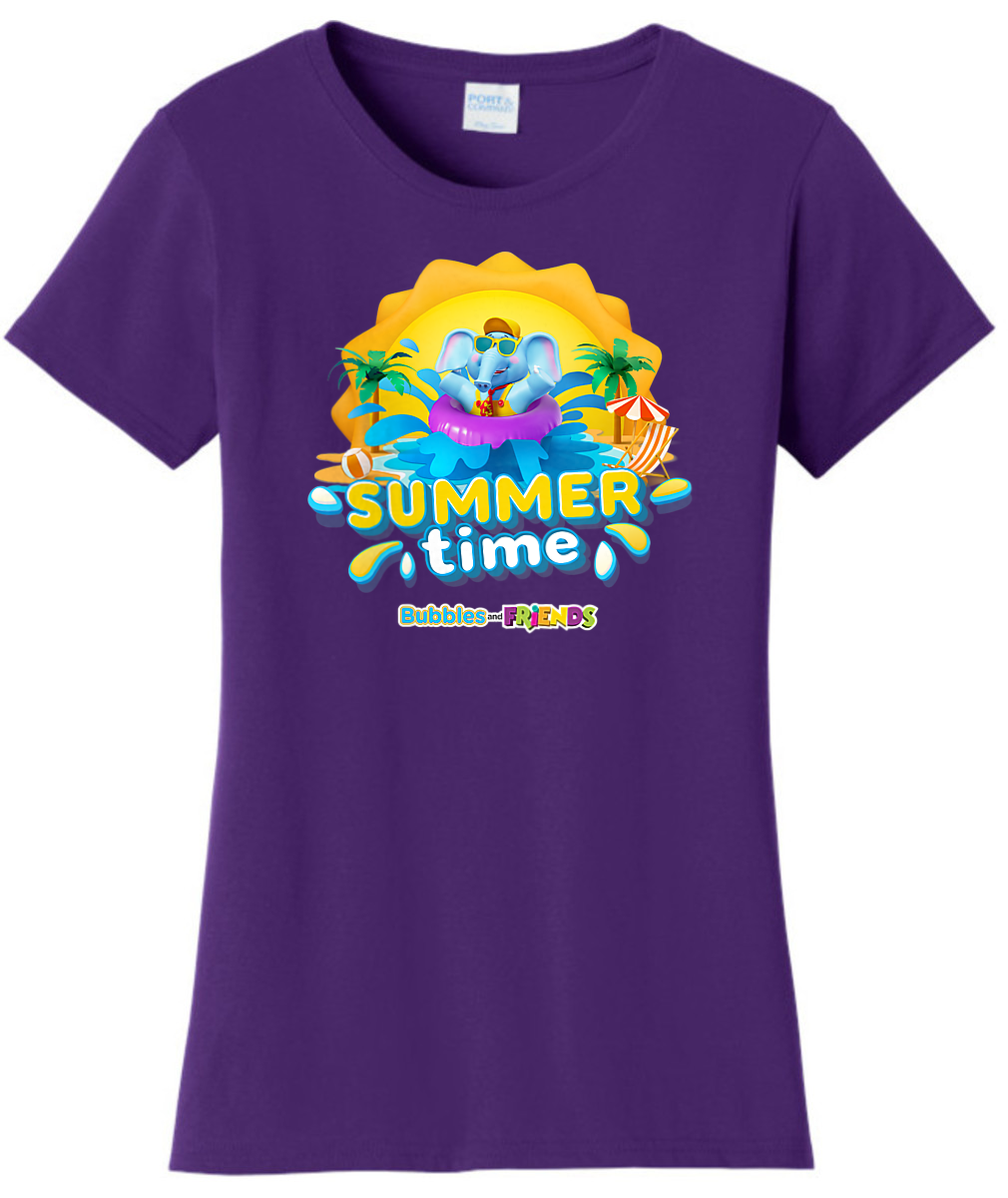 Bubbles and Friends - Summer Collection Summer Bubbles Women  T-Shirt