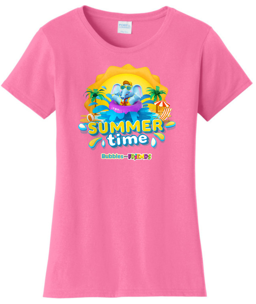 Bubbles and Friends - Summer Collection Summer Bubbles Women  T-Shirt