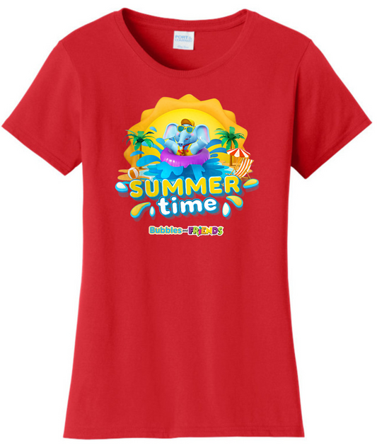 Bubbles and Friends - Summer Collection Summer Bubbles Women  T-Shirt