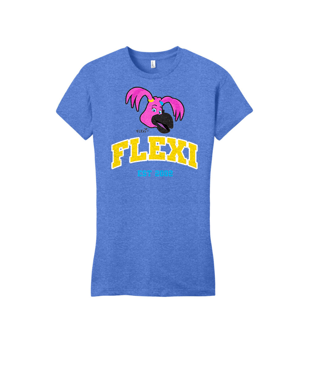 Bubbles and Friends Flexi Women Fitted T-Shirt