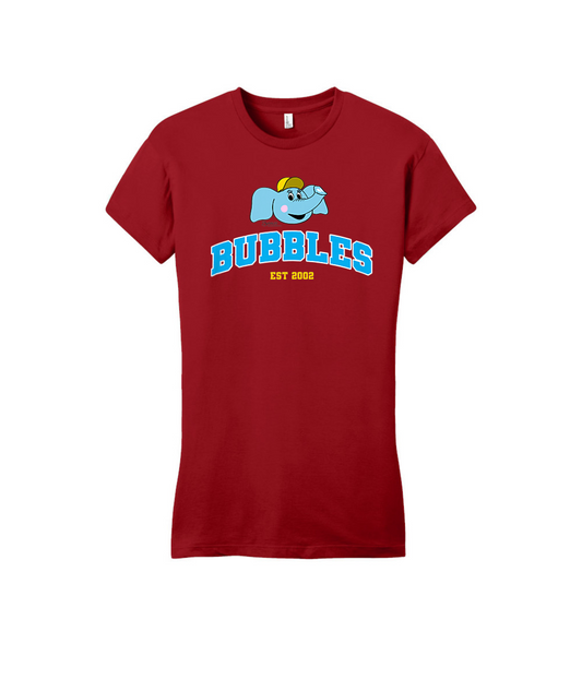 Bubbles and Friends - Bubbles Fitted Women  T-Shirt