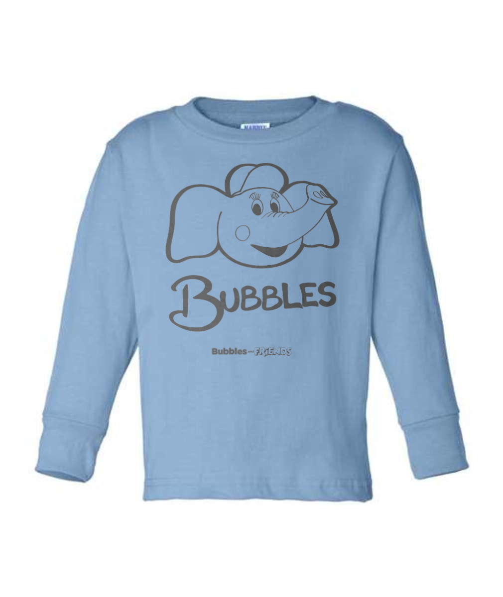 Bubbles and Friends - Bubbles Long Sleeve Toddler T-Shirt