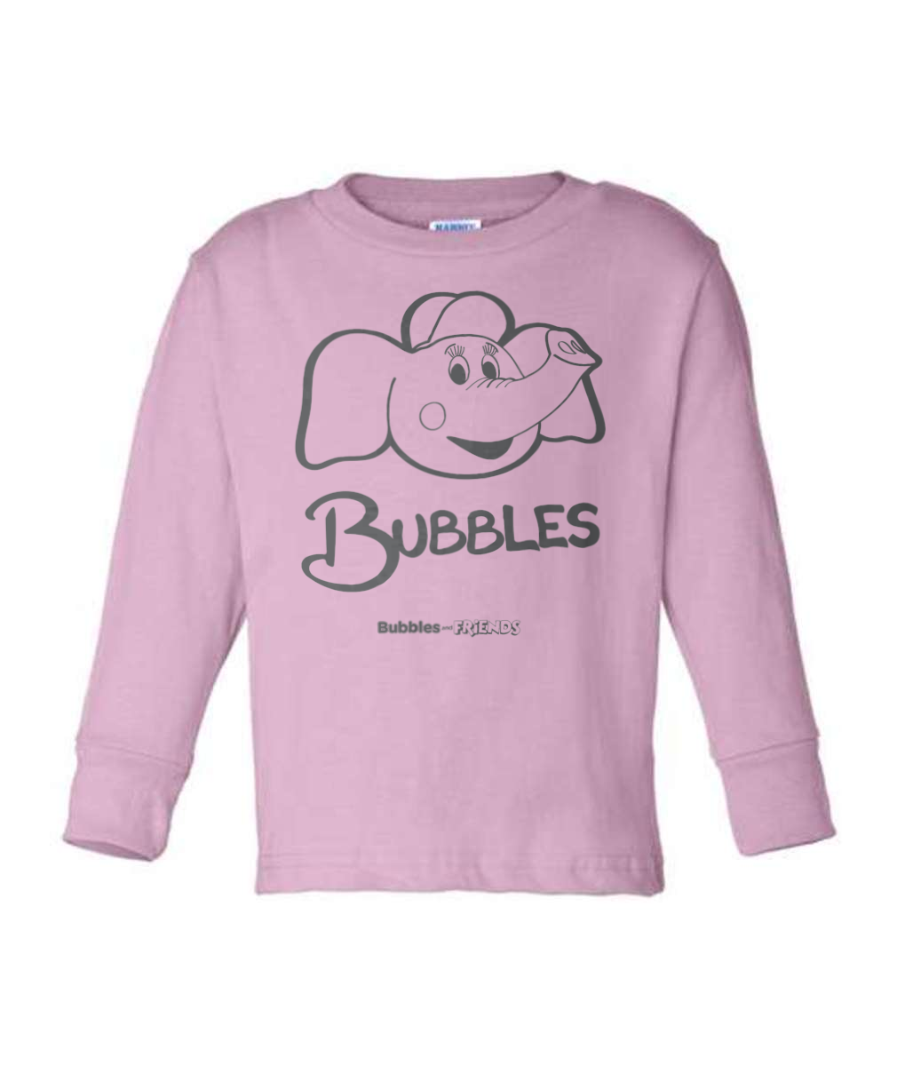 Bubbles and Friends - Bubbles Long Sleeve Toddler T-Shirt