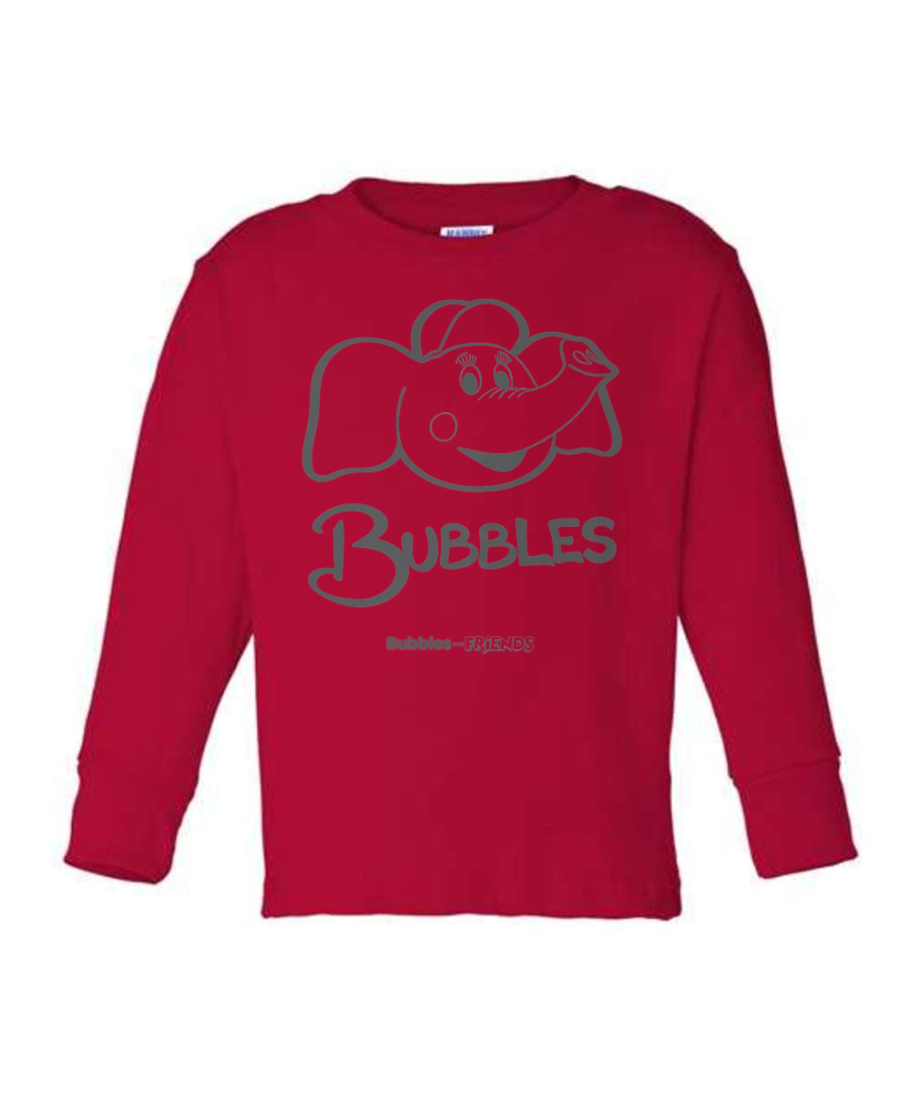 Bubbles and Friends - Bubbles Long Sleeve Toddler T-Shirt