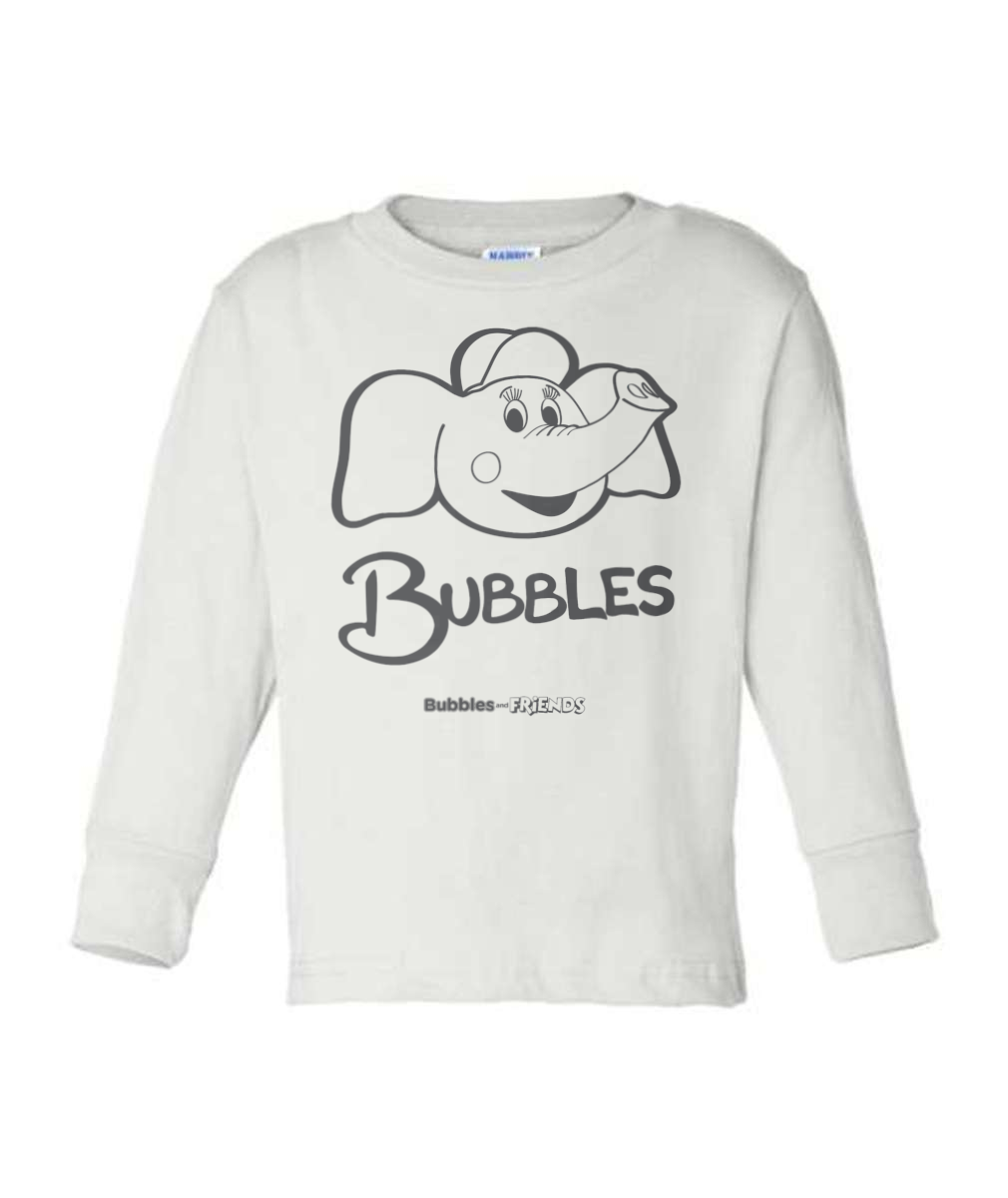 Bubbles and Friends - Bubbles Long Sleeve Toddler T-Shirt