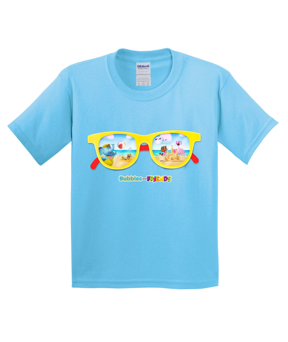 Bubbles & Friends Summer Sunglasses Children's T-Shirt
