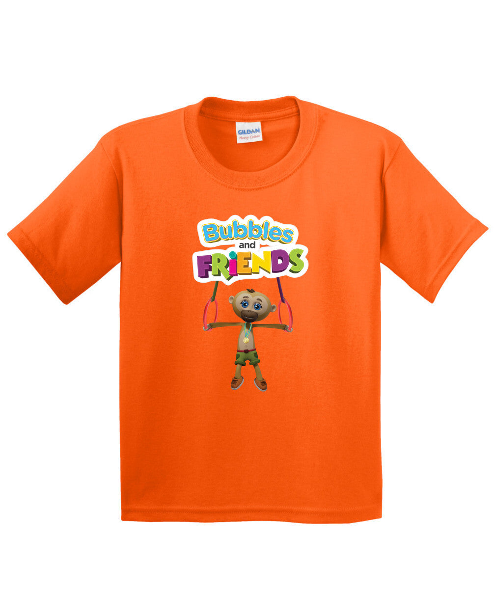 Bubbles and Friends - Summer Games Collection Gibby Rings Children T-Shirt