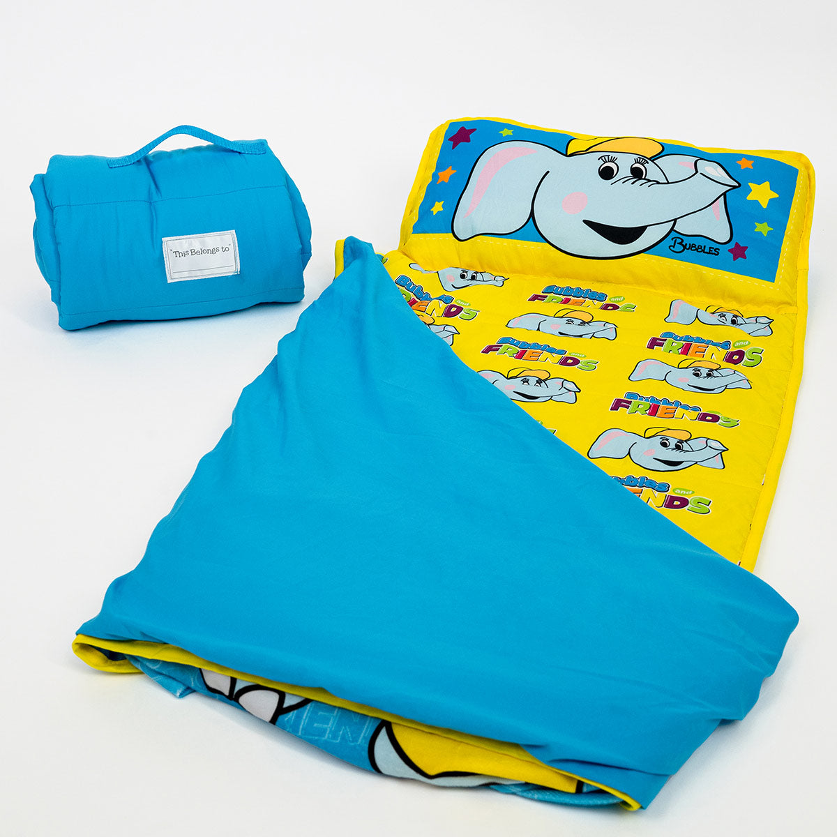 Bubbles and Friends Foldable Nap Mat