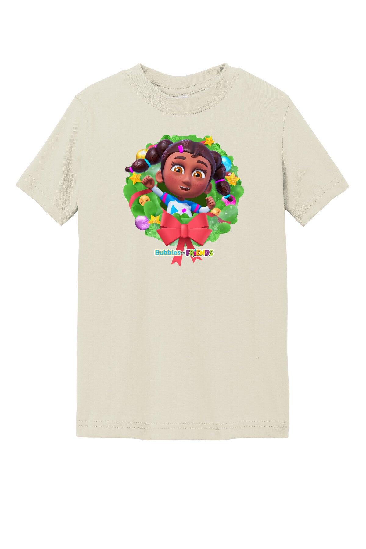 Bubbles & Friends Holiday Toddler T-Shirt - Izzy