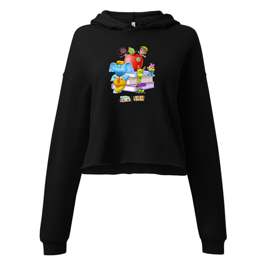 Bubbles & Friends BTS Book Women's Cropped Hoodie