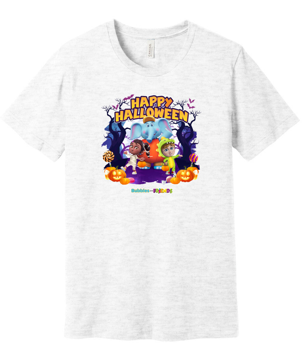 Bubbles and Friends - Halloween Collection Team Adults T-Shirt