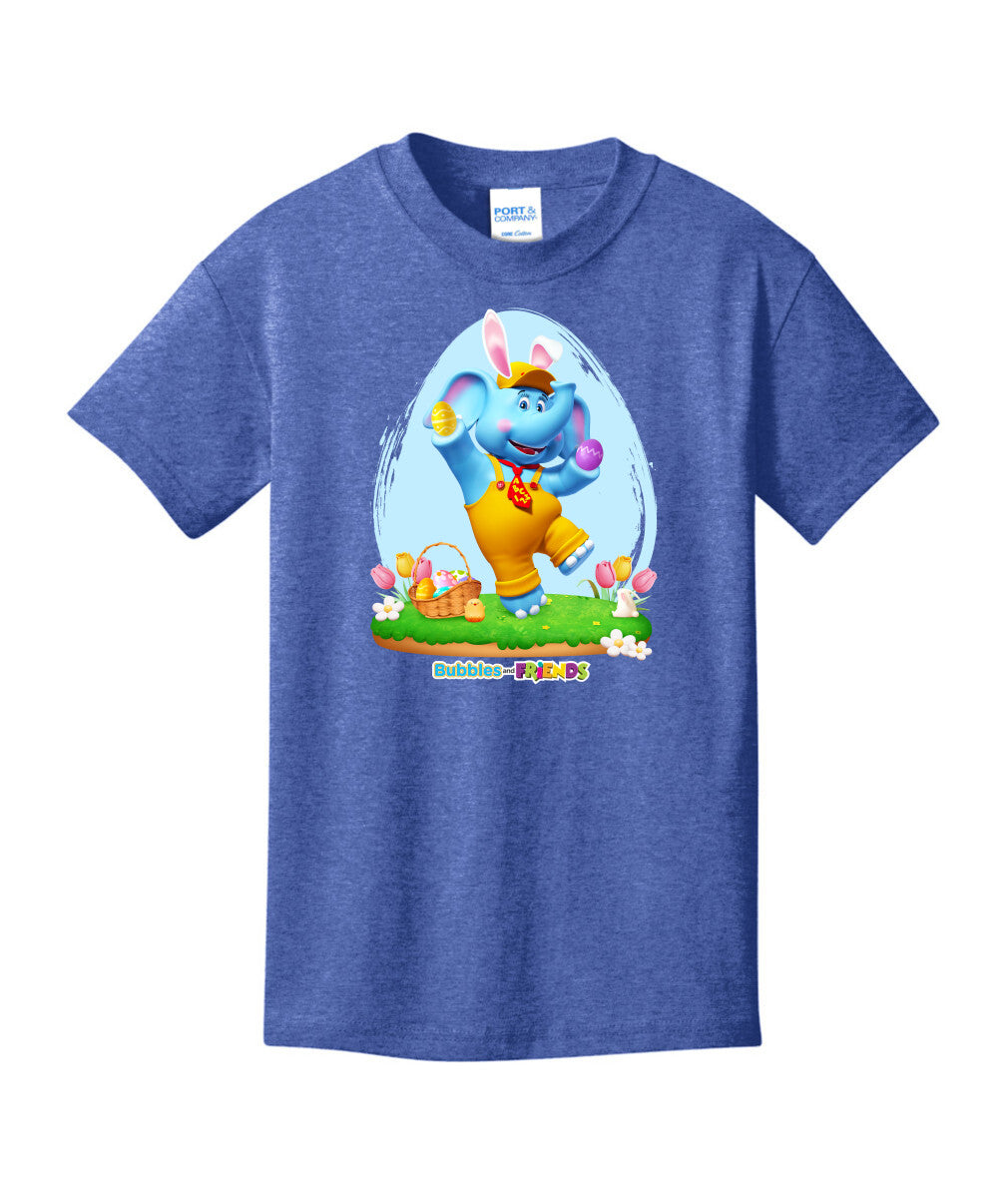 Bubbles & Friends Easter Bubbles Childrens T-Shirt