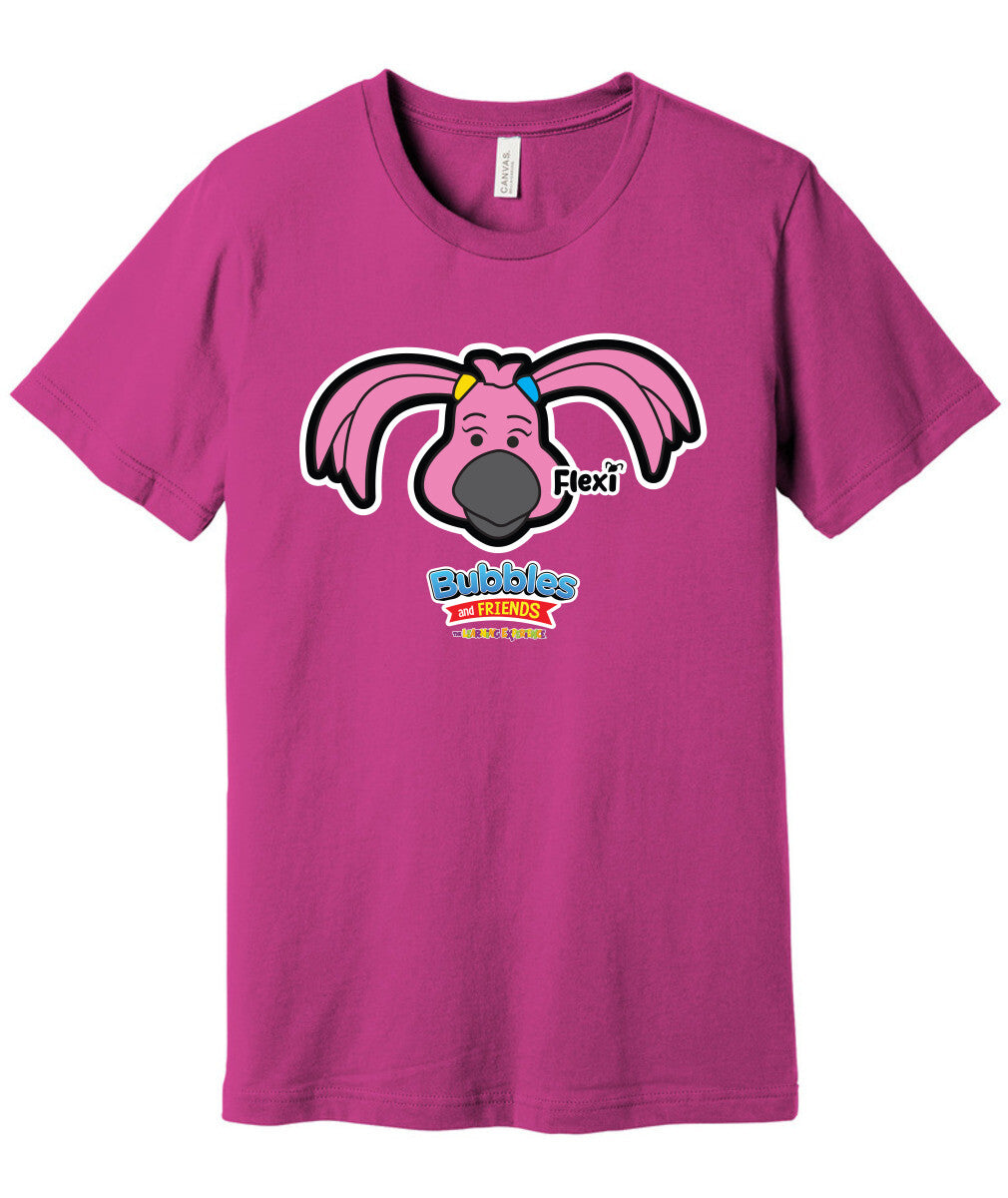 Bubbles & Friends- Friends from Happyville Flexi Unisex Tee