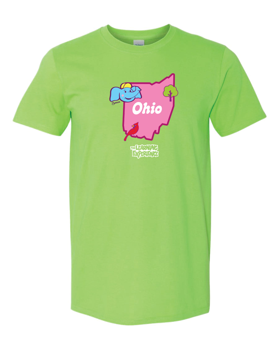 TLE Parade of Flags State T-Shirts Midwest Region