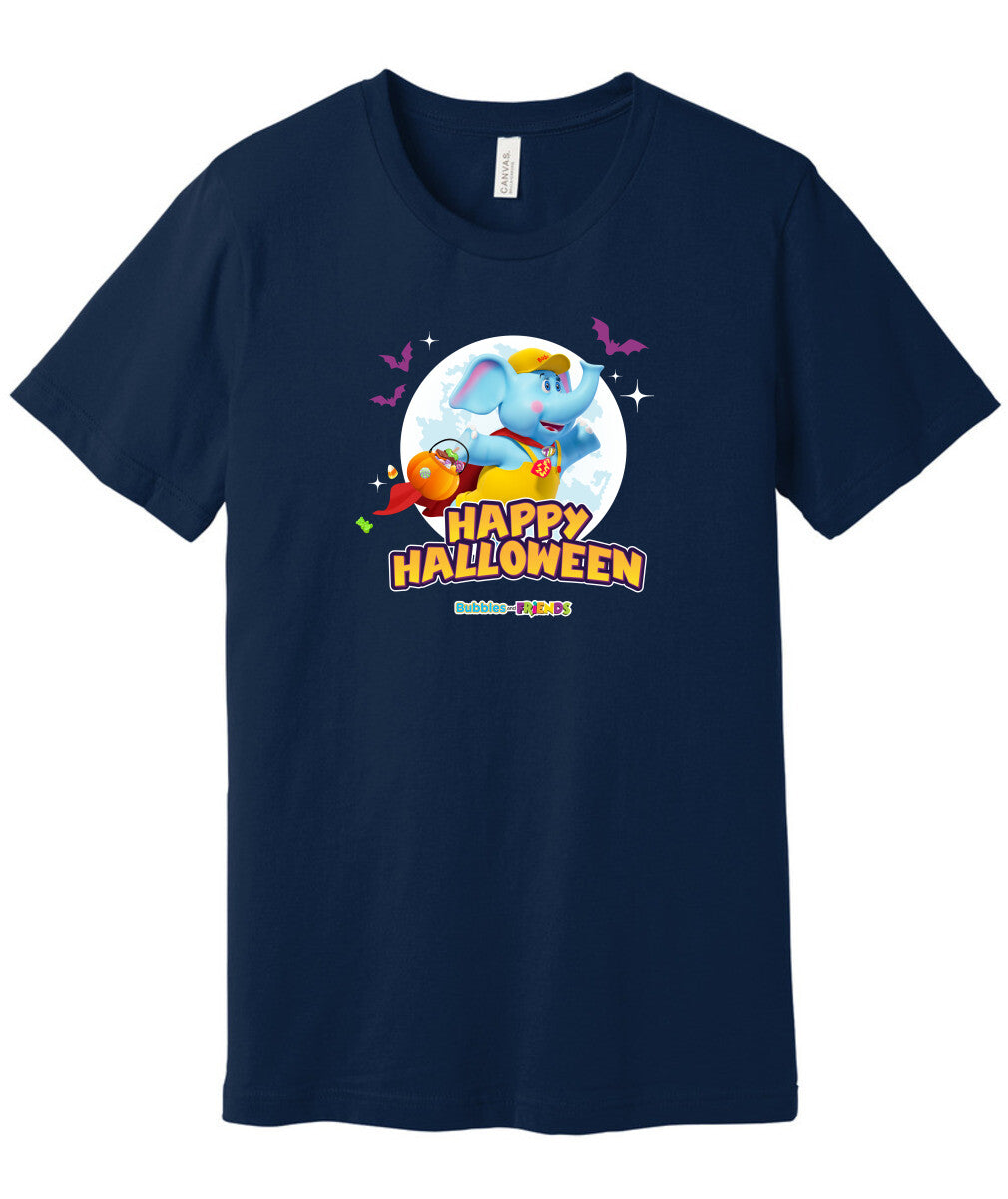 Bubbles and Friends - Halloween Collection Bubbles Adult T-Shirt