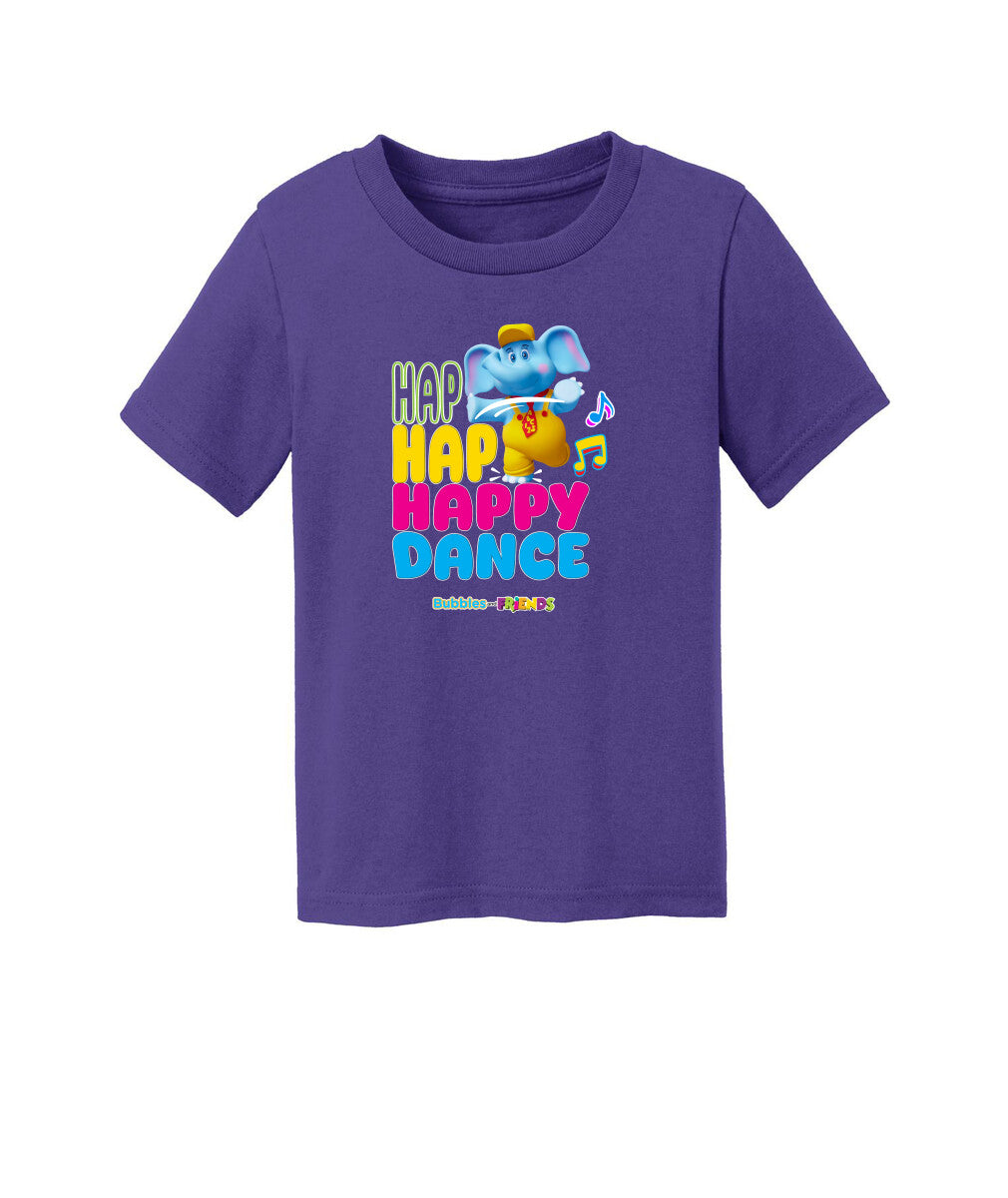 Bubbles and Friends – Happy Dance Collection Bubbles Hap Hap Happy Dance Toddler T-Shirt