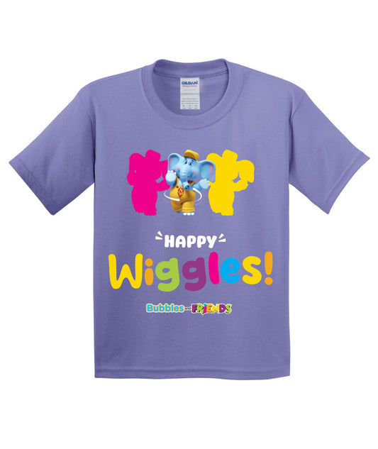 Bubbles and Friends – Happy Dance Collection Happy Wiggles Children T-Shirt