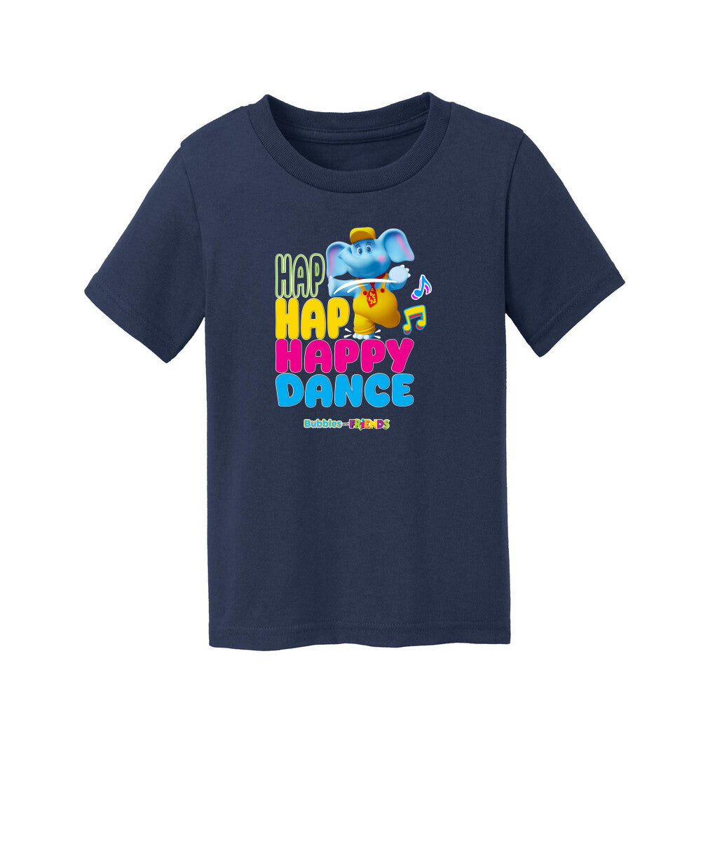 Bubbles and Friends – Happy Dance Collection Bubbles Hap Hap Happy Dance Toddler T-Shirt