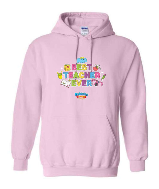 Bubbles & Friends Best Teacher Ever Hooded Sweatshirt
