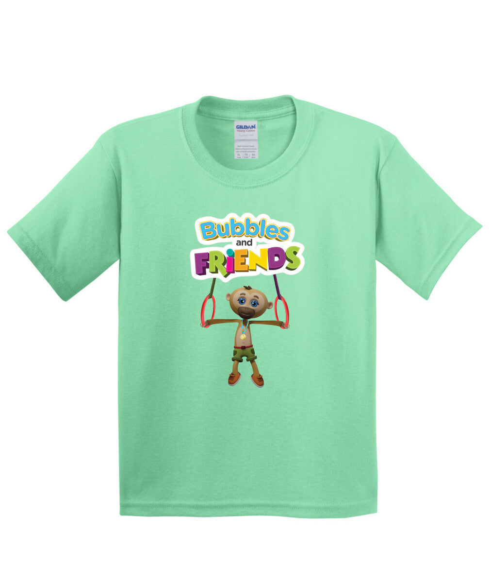 Bubbles and Friends - Summer Games Collection Gibby Rings Children T-Shirt