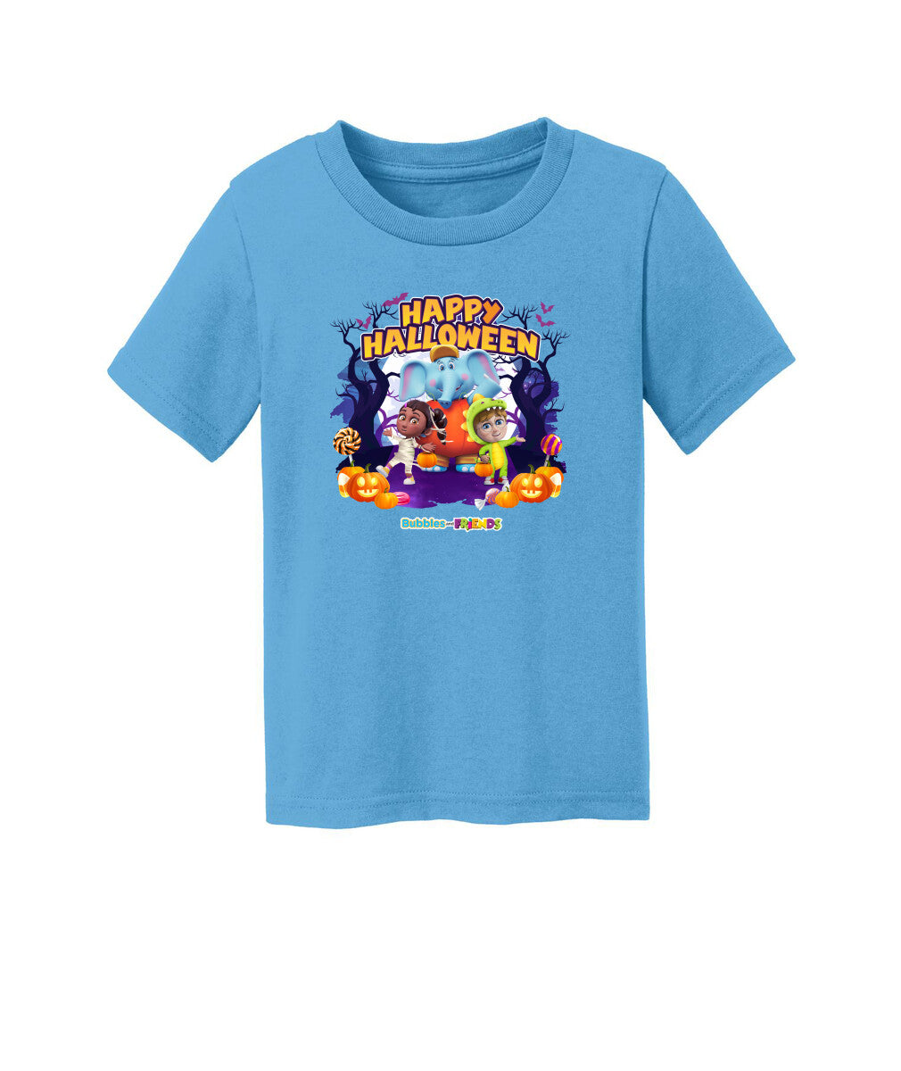 Bubbles and Friends - Halloween Collection Team Toddler T-Shirt